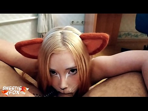 ❤️ 狐狸精吞下鸡巴并在嘴里射精 ❤️ Porn video️❤